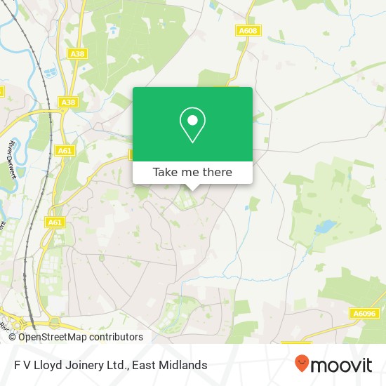 F V Lloyd Joinery Ltd. map