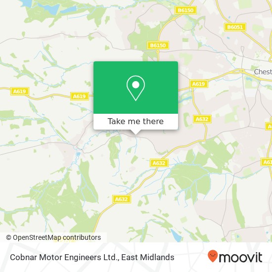 Cobnar Motor Engineers Ltd. map