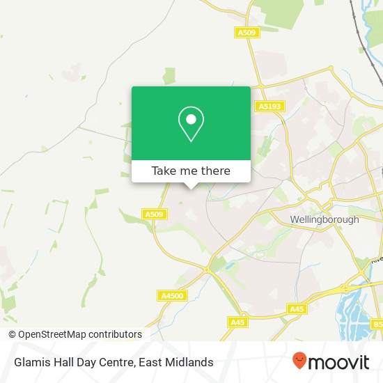 Glamis Hall Day Centre map