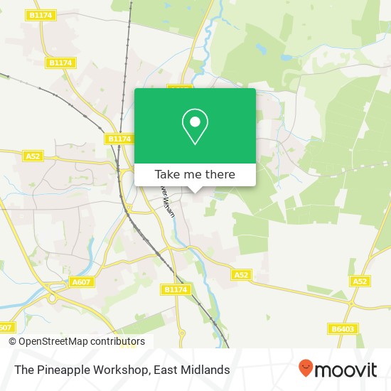 The Pineapple Workshop map