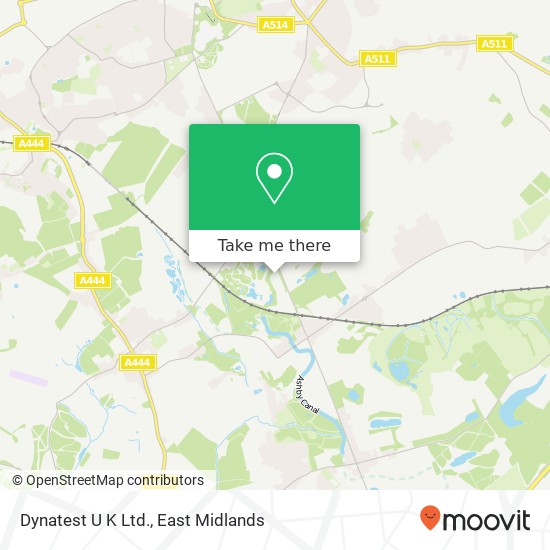 Dynatest U K Ltd. map