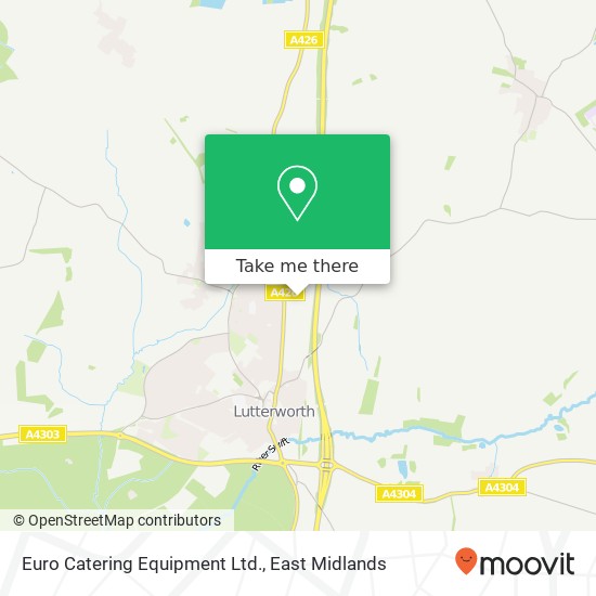 Euro Catering Equipment Ltd. map