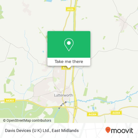 Davis Devices (U K) Ltd. map