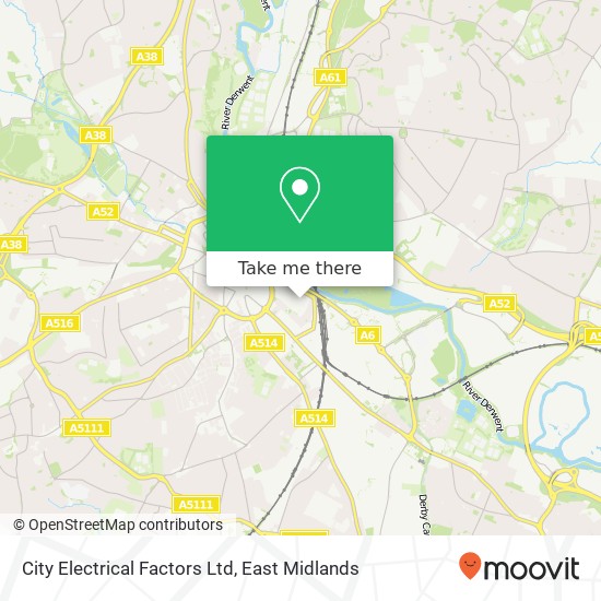City Electrical Factors Ltd map