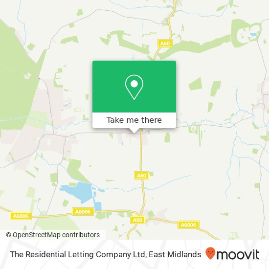 The Residential Letting Company Ltd map