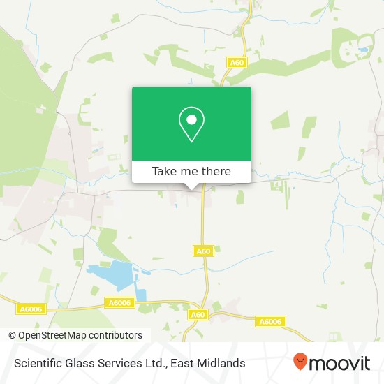 Scientific Glass Services Ltd. map