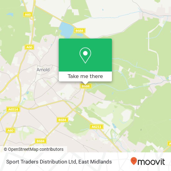 Sport Traders Distribution Ltd map
