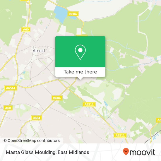 Masta Glass Moulding map