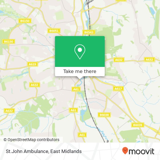 St.John Ambulance map