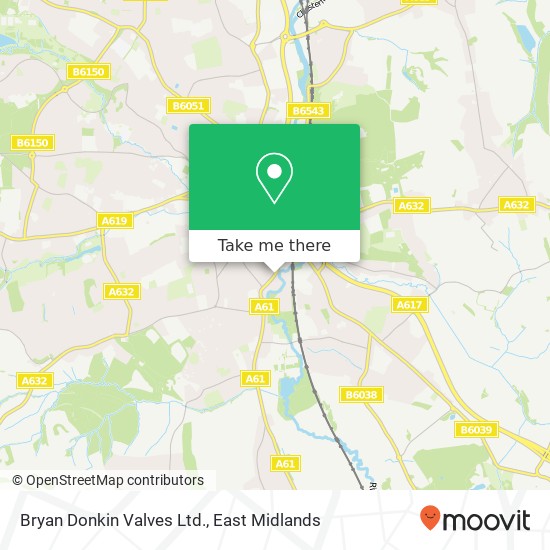 Bryan Donkin Valves Ltd. map