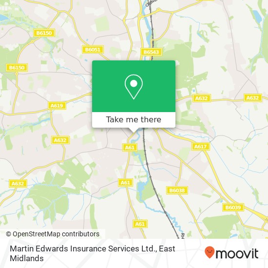 Martin Edwards Insurance Services Ltd. map