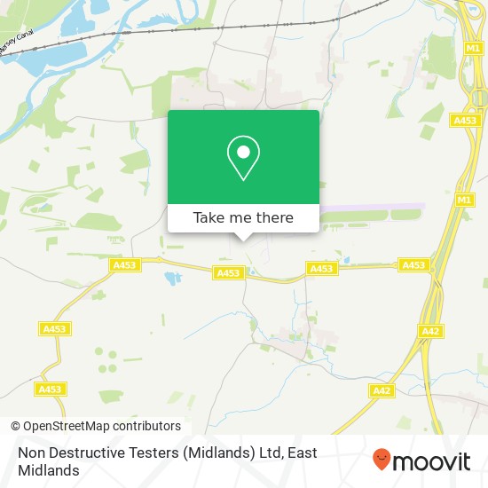 Non Destructive Testers (Midlands) Ltd map