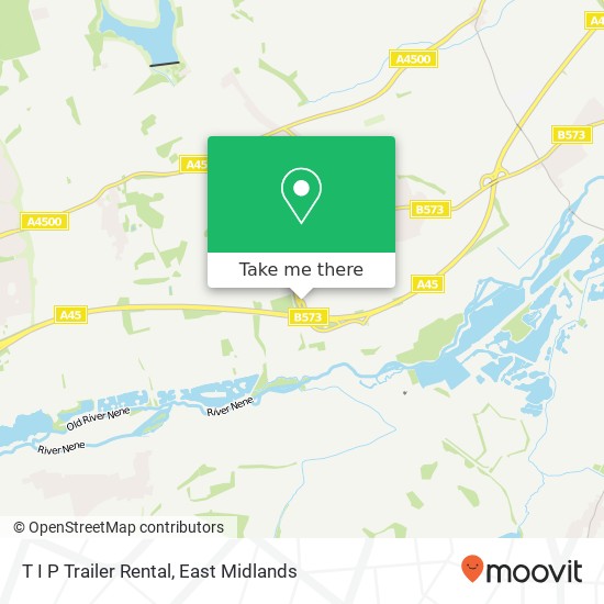 T I P Trailer Rental map