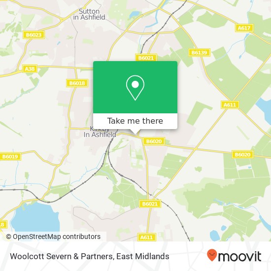 Woolcott Severn & Partners map