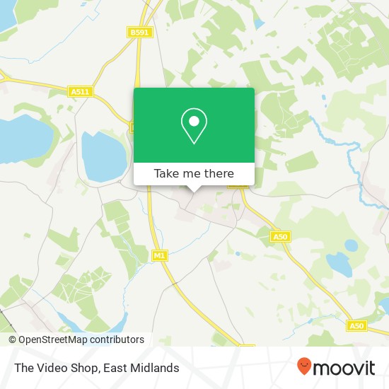 The Video Shop map
