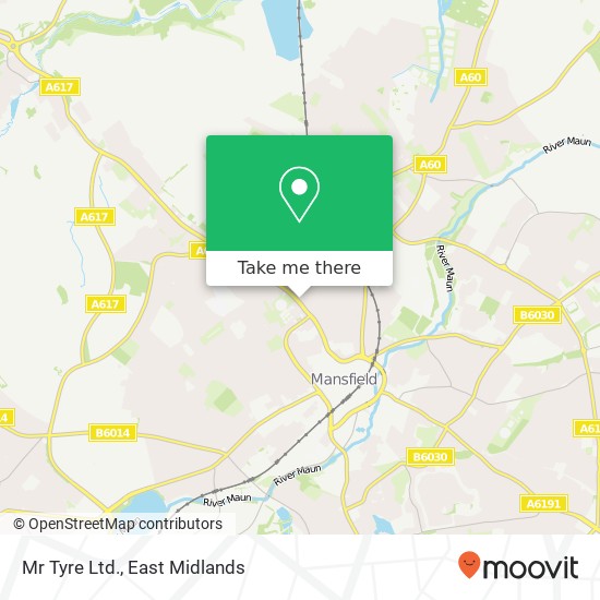 Mr Tyre Ltd. map