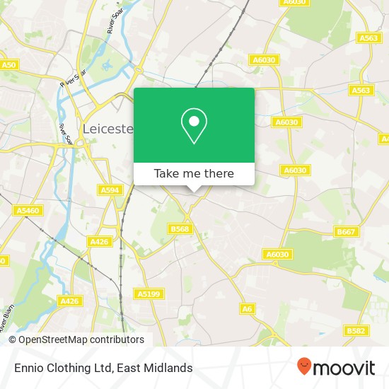 Ennio Clothing Ltd map