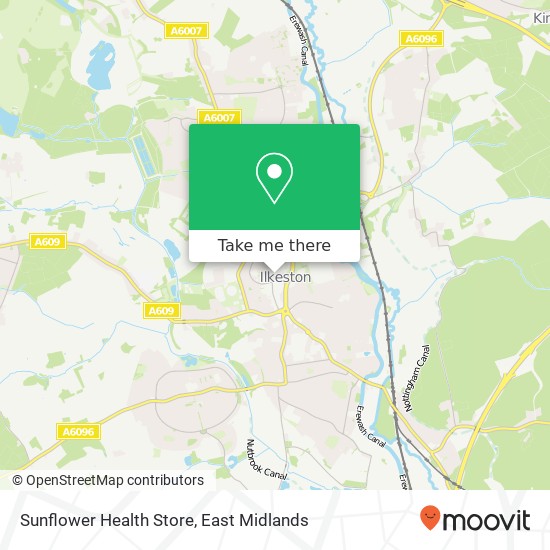 Sunflower Health Store map