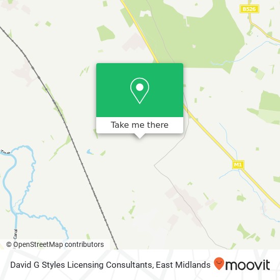 David G Styles Licensing Consultants map