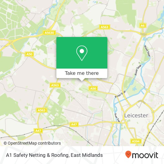 A1 Safety Netting & Roofing map