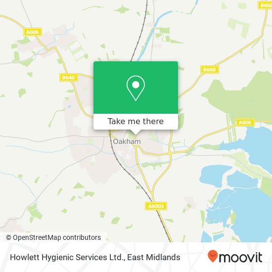 Howlett Hygienic Services Ltd. map
