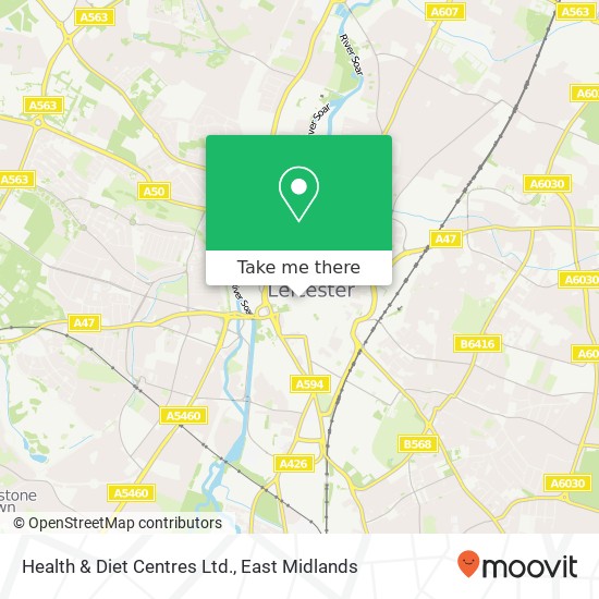 Health & Diet Centres Ltd. map