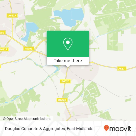 Douglas Concrete & Aggregates map