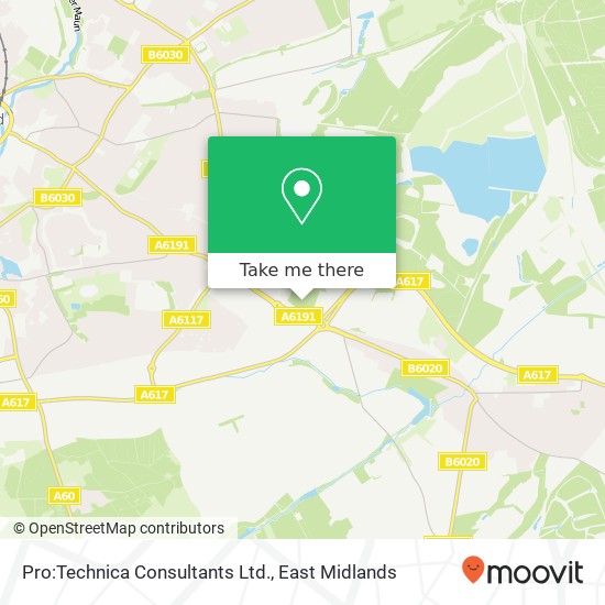 Pro:Technica Consultants Ltd. map