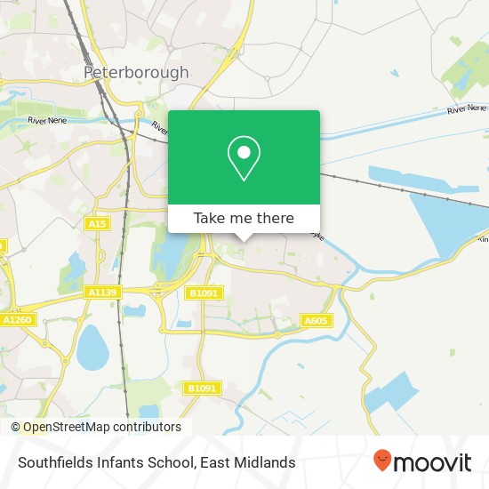 Southfields Infants School map