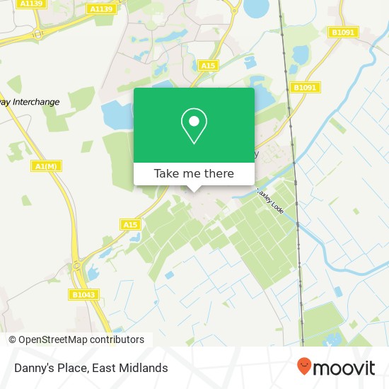 Danny's Place map