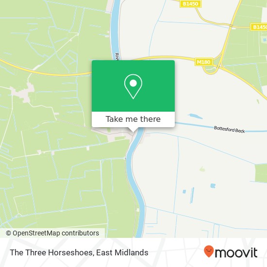 The Three Horseshoes map