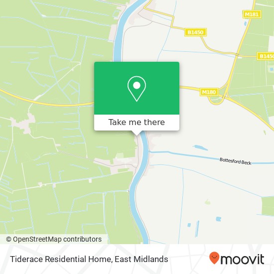 Tiderace Residential Home map