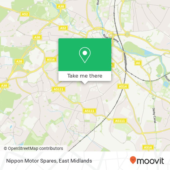 Nippon Motor Spares map