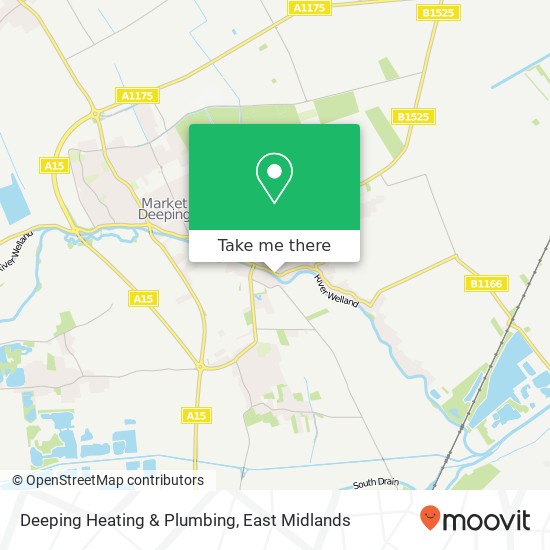 Deeping Heating & Plumbing map
