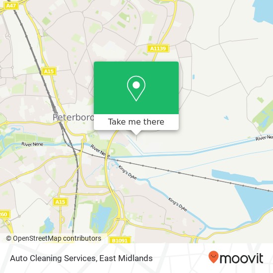 Auto Cleaning Services map