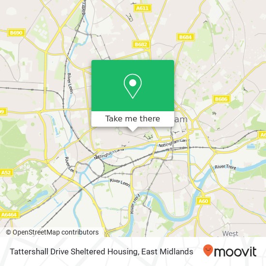 Tattershall Drive Sheltered Housing map
