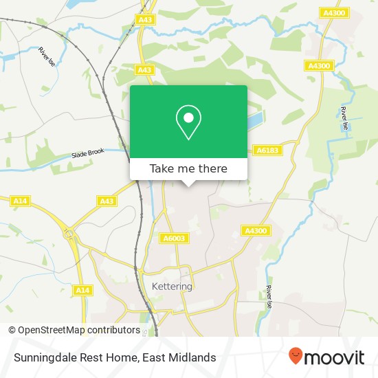 Sunningdale Rest Home map