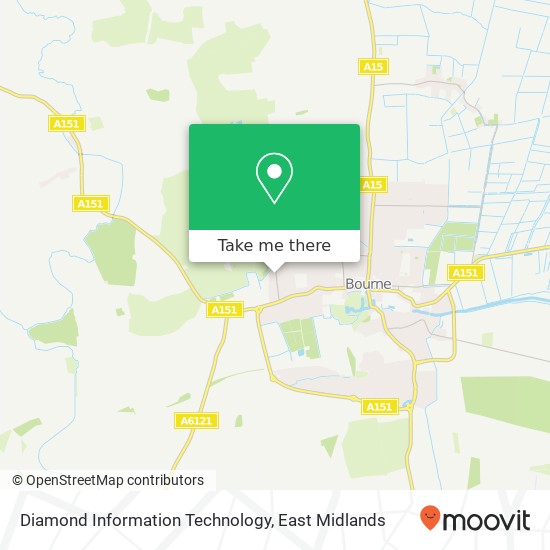 Diamond Information Technology map