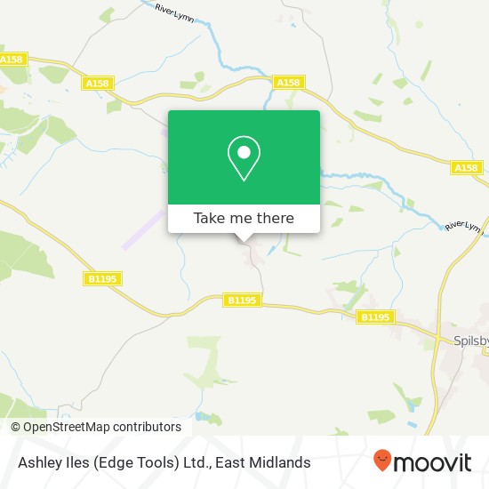 Ashley Iles (Edge Tools) Ltd. map