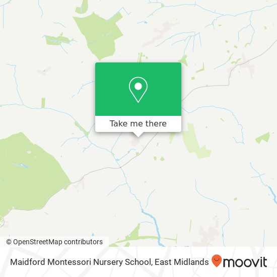 Maidford Montessori Nursery School map