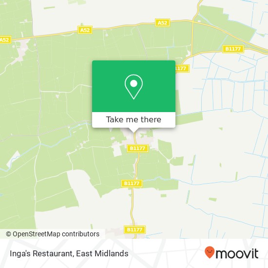 Inga's Restaurant map