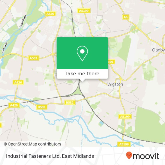 Industrial Fasteners Ltd map