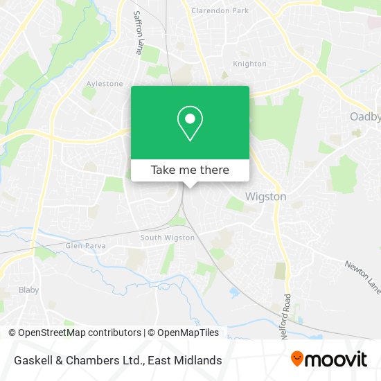 Gaskell & Chambers Ltd. map