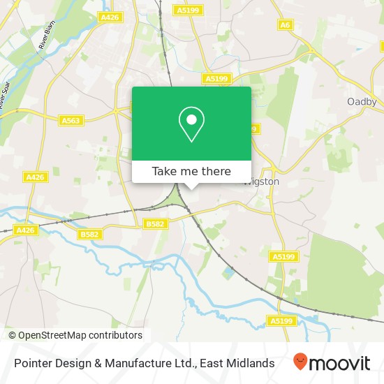 Pointer Design & Manufacture Ltd. map