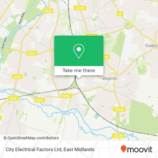 City Electrical Factors Ltd map