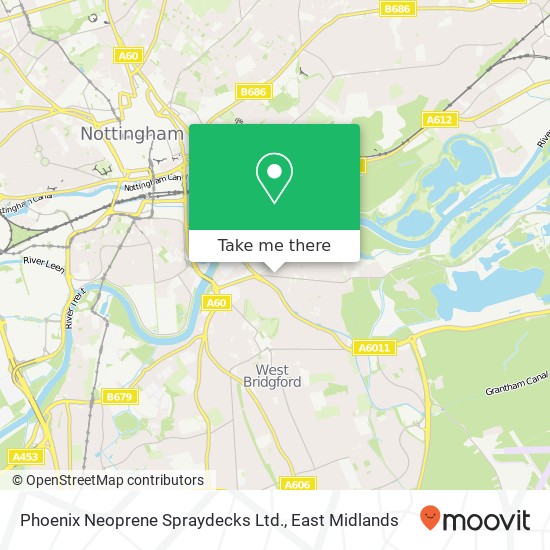 Phoenix Neoprene Spraydecks Ltd. map