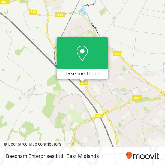 Beecham Enterprises Ltd. map