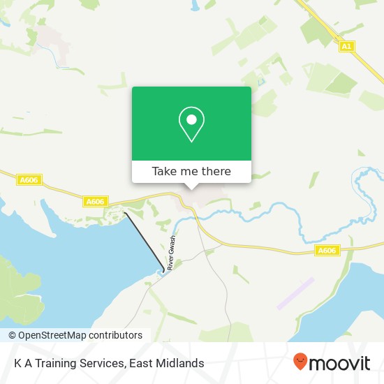 K A Training Services map