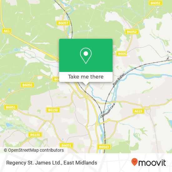 Regency St. James Ltd. map