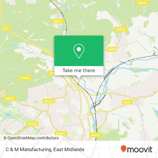 C & M Manufacturing map